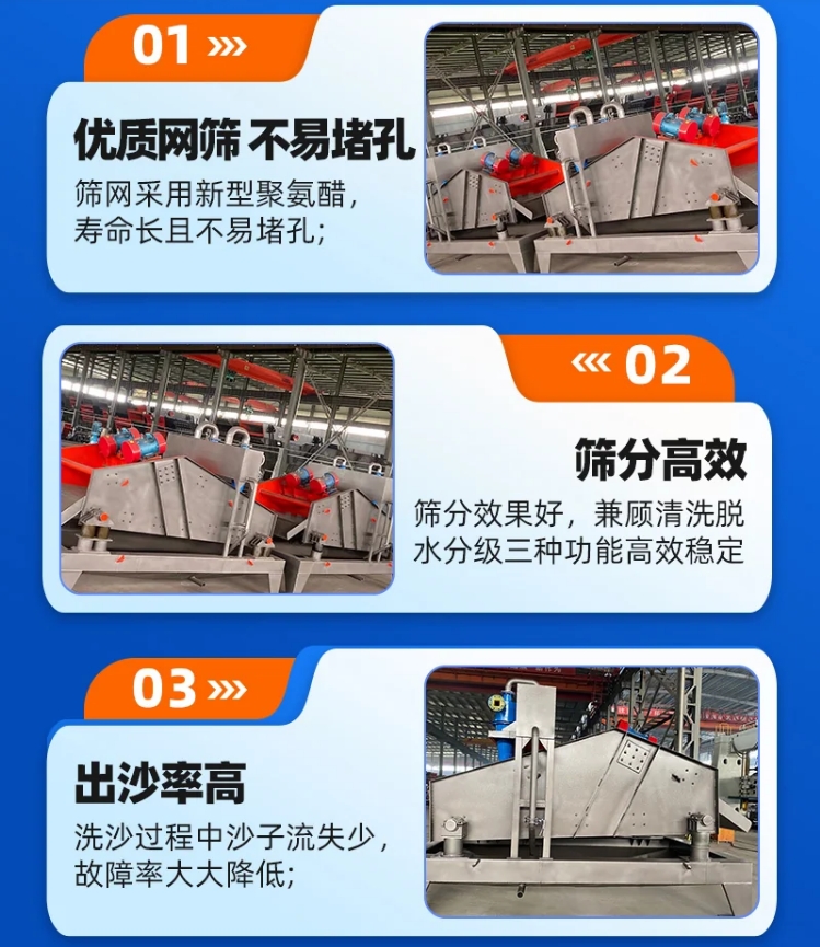 泥沙高频尾矿脱水筛